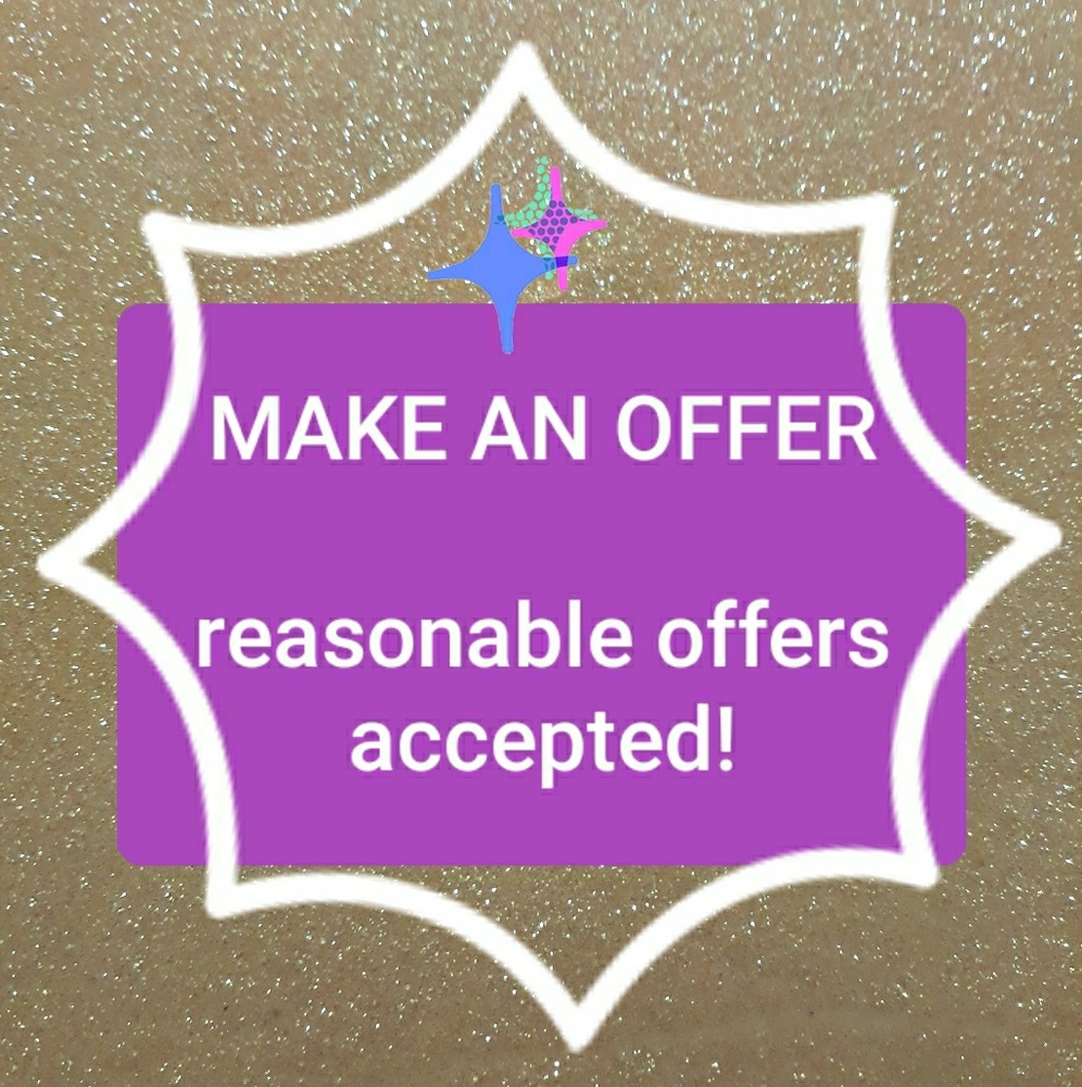 Reasonable offers accepted